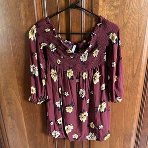 Off the shoulder summer dress